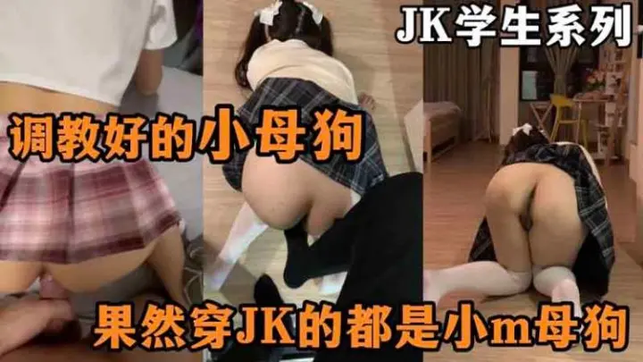 【JK母狗】果然喜欢穿JK的都是小母狗