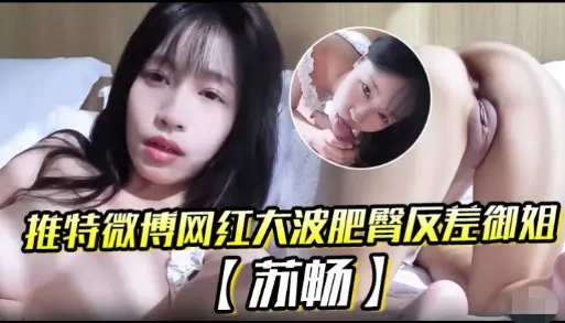 推特微博网红大波肥臀反差御姐【苏畅】
