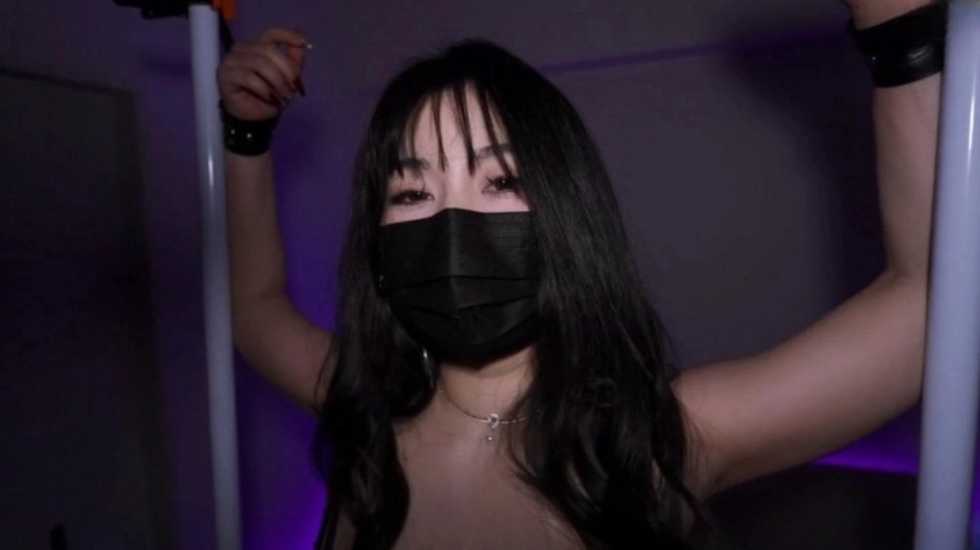 长筒黑丝束缚捆绑 娜娜 NANA